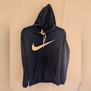 Nike Blue Sweatshirt Hoodie Classic Design